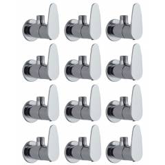 Snowbell Vista Brass Chrome Plated Angle Faucet (Pack of 12)