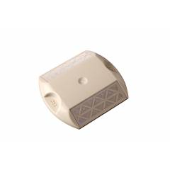 3M Two Sided White Raised Pavement Marker, 290 ILC 2W (Pack of 25)