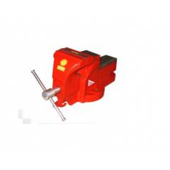 Lion 108 Heavy Duty Bench Vices With Gun Metal Nut, Size: 4x4