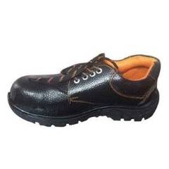 Avon GKS02 Black Steel Toe Safety Shoes, Size: 6