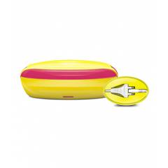 Milton Slimtron Electron 2 Container Red & Yellow Lunch Box, M1019-MSTP-04
