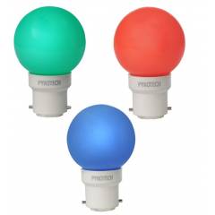 Pyrotech 0.5W LED Deco Bulb, PELB0.5X3GRB (Pack of 3)