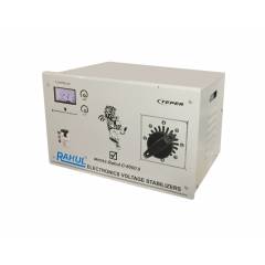 Rahul C-8000 c 8kVA/32A/90-260V Mainline Use Up to 8kVA Load Raf & Taf Autocut Copper Voltage Stabilizer