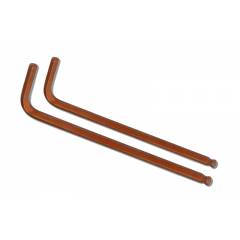 Taparia 1/8 Inch Long Ball Point Allen Key, KB 1/8L (Pack of 25)