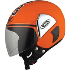 Studds CUB 07 Orange Helmet, Size (Large, 580mm)