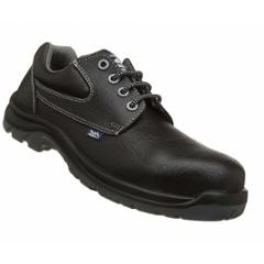 Allen Cooper 1265 Electric Shock Resistant Black Safety Shoes, Size: 6