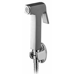 Drizzle Square Brass Health Faucet with 1m Flexible Tube (Pack of 2)