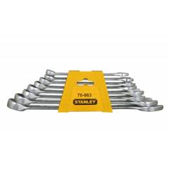 Stanley 8 Pieces CRV Steel Combination Spanner Set, 70-963E