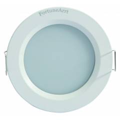 FortuneArrt 9W Round White LED Ceiling Downlight