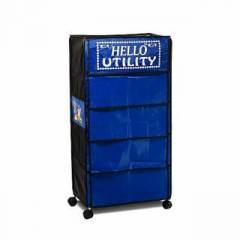 Atharvo Hello Blue 5 Tier Shoe Rack