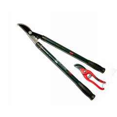 Ketsy 713 Telescopic Anvil Lopper and 8 Inch Pruning Shear/Flower Cutter