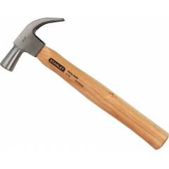 Stanley 450g Wood Handle Nail Hammer, 51-159 (Pack of 6)
