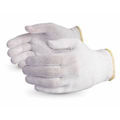 Ufo 60g White Cotton Knitted Safety Gloves, Size: L