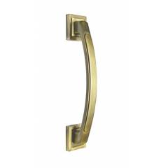 Spider 10 Inch Zinc Alloy On Rose Pull Handle, ZPR2A10AB (Pack of 2)