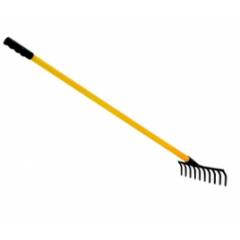 Garden Aids Heavy Duty 10 Teeth Garden Rake With Tubler Handle, FG-37