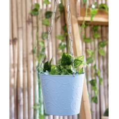 Green Girgit Blue Hanging Bucket, GG_HBB