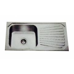 Jayna Jupiter SBSD 02 (DX) Matt Sink With Drain Board, Size: 37 x 18.5 in