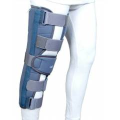 Hiakan HI 404B Classic Blue & Grey Knee Brace, Size: L