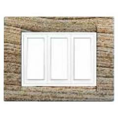 Benlo 18 Module Zebra Wood Vesta Combination Plates, BS W1810 (Pack of 5)