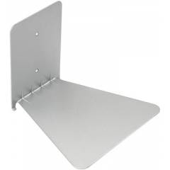 Home Store Solid Set of Four Invisible Room Decorative Bookcase Holder (Finish Colour - Silver)