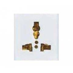 Cona 25A White Universal Socket, M-122A (Pack of 20)