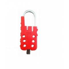 Asian Loto Multipurpose Metallic Lockout Hasp with Identifiable Label, ALC-MLTH-R