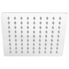 Generic 4x4 Inch Ultra Thin S.S Chrome Finish Square Shower Head