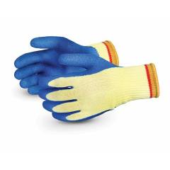 Ufo Latex Palm Coated Cut Resistant Blue & Yellow Safety Gloves, Size: XL