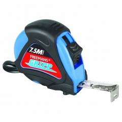 Freemans 7.5 Meter Gripp Steel Measuring Tape, GR7525