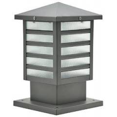 Glow Fixtures PTL Grey Mini Garden Gate Light Fixture, GL1276ABD