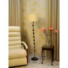 Tucasa Leaf Floor Lamp with Circular Shade, LG-578, Weight: 1100 g
