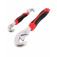 Snap N Grip Red Steel Universal Range Multipurpose Wrench Set