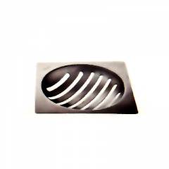 Jayna Opel Gold OSG 127 Glossy Floor Drain, Size: 127 x 127 mm
