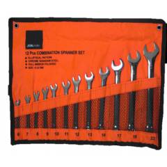 JCBL 1008 12 Pieces Combination Spanner Set with Pocket Packing