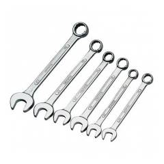 Jhalani 8 Pieces Combination Open and Box End Wrenches Set, 14/08M