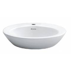 Parryware Luna Bowl Basin, C848K, Colour: White