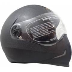 Steelbird Adonis Black Full Face Helmet, Size (Medium, 580 mm)