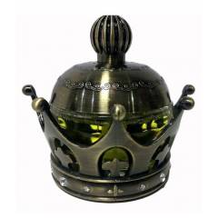 Skycandle Crown Shaped Yellow Car Air Freshener