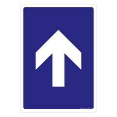 Safety Sign Store Arrow Up Sign Board, GS841-A4AL-01