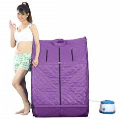 Kawachi I03 Violet Personal Home Therapeutic Portable Steam Spa Bath