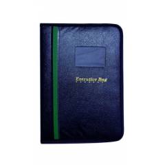 Heady Daddy Faux Leather Multi Strips Executive File Folder