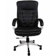 Mezonite Black High Back Leatherette Office Executive Chair