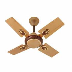 Brezo Gold 60W 4 Blade Golden Ceiling Fan, Sweep: 600 mm