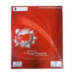 Bindal 75GSM A4 Size Fine Print Papers (Pack of 5 Reams)