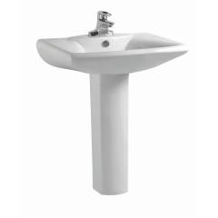 Saniqua Basin With Pedestal, BE 838, Dimensions: 560x410x790mm