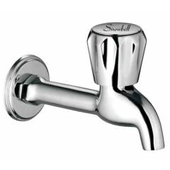 Snowbell Continental Brass Chrome Plated Long Body Bibcock
