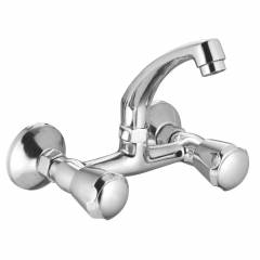 Apree Contessa Silver Brass Sink Mixer