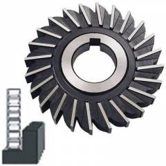Addison HSS Side and Face Cutters Straight Teeth Type B Inch Series (Pack of 4) IS3.1/2in, 7/16in
