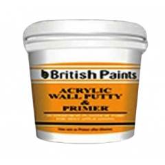 British Paints 20kg Acrylic Wall Putty Cum Primer (Poly Bucket)(PQ)