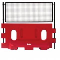 Sintex Expandable Road Barrier with PGI Sheet, RDB 2017-02